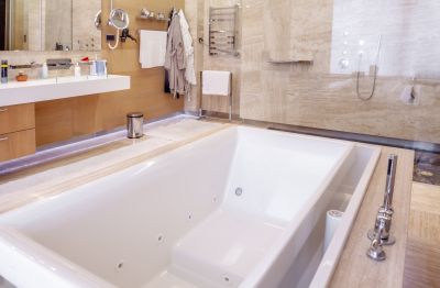 Before and After Bathtub Installation